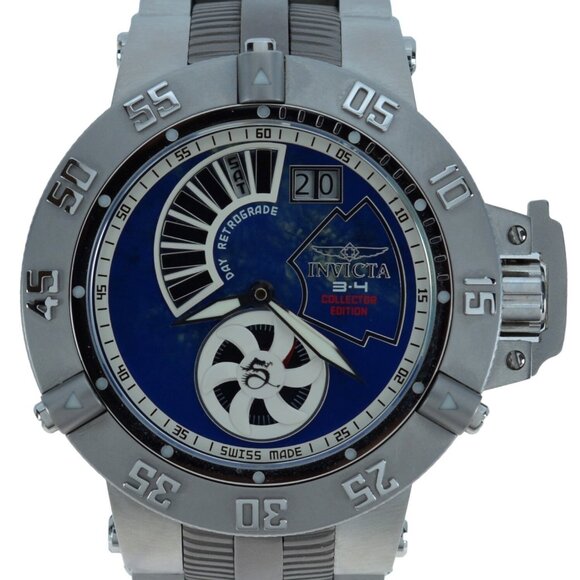 Men's 50mm Invicta Subaqua Noma III Blue Lapis Collector Edition LE Watch 6696! - Picture 2 of 9